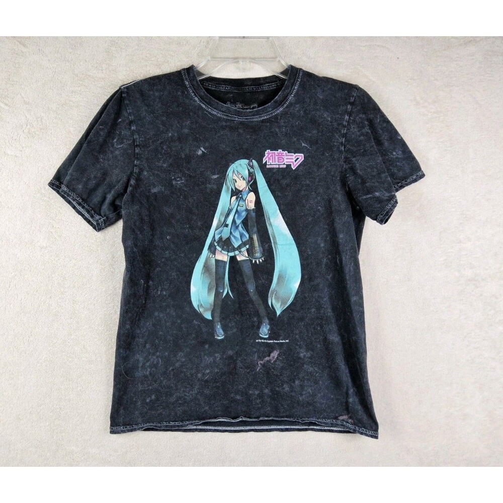Hatsune Miku H3 Sportswear Mineral Dye Cotton T Shirt Size S